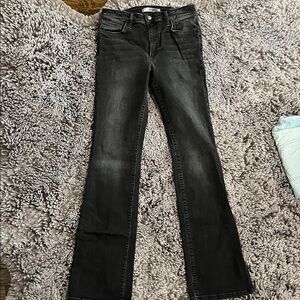 Joe's Jeans AMBER Flare split hem size 28 high rise